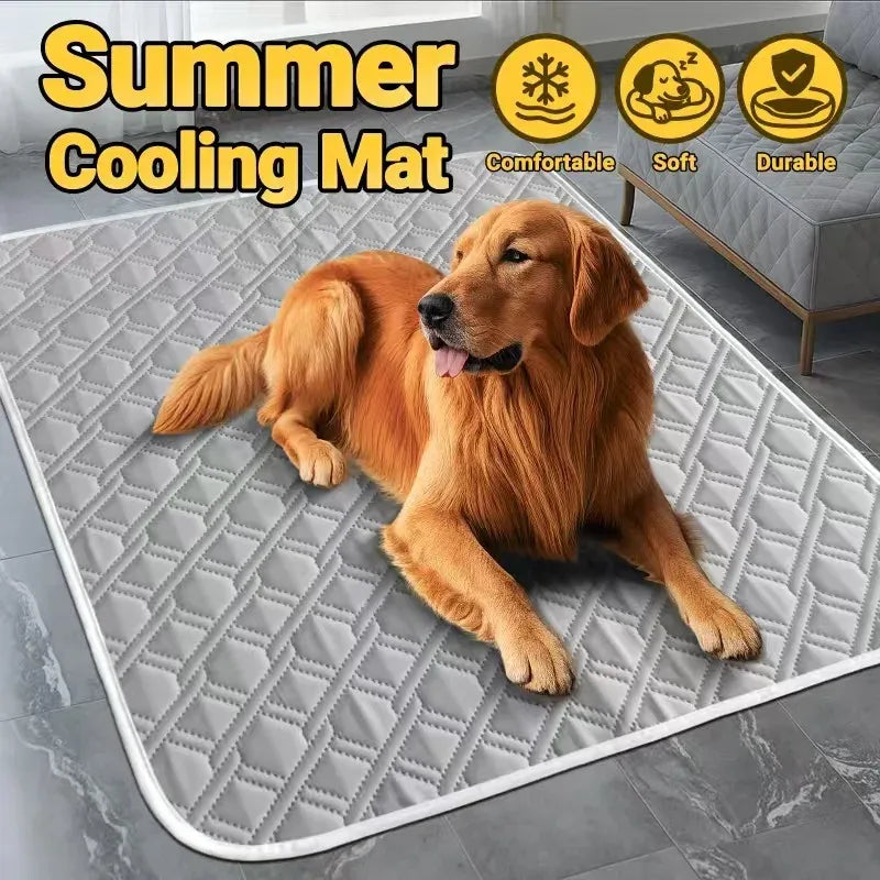Tapete Refrescante para Perros y Gatos – Cama Fría para el Calor del Verano