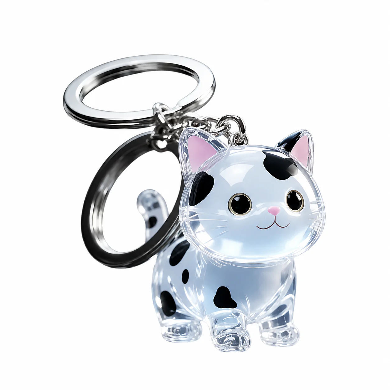 Llavero Recuerdo de Mascota – Guarda el Pelito de tu Gato para Siempre