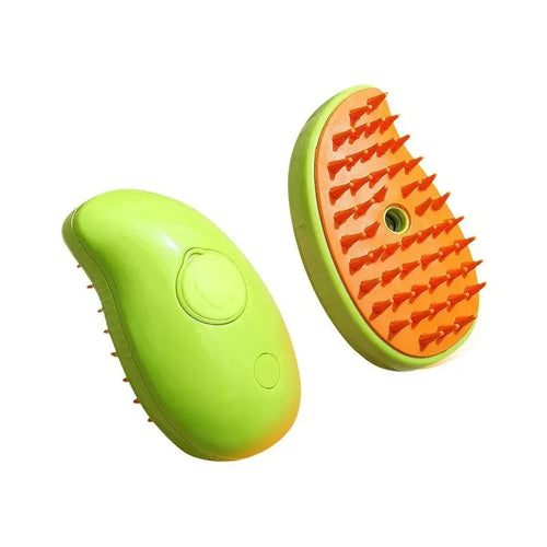 Cepillo de Vapor 3 en 1 para Perro y Gato – Cepillado y Masaje sin Enredos