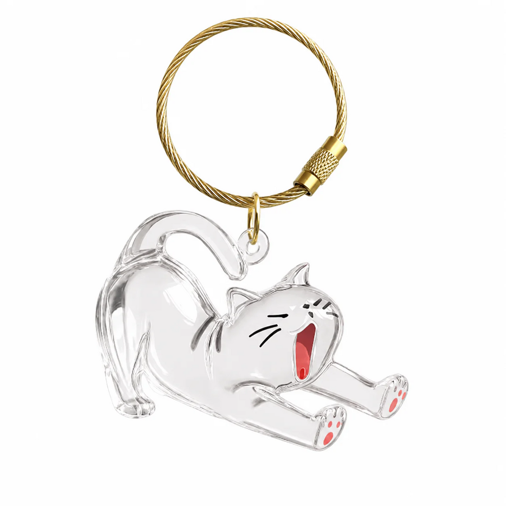 Llavero Recuerdo de Mascota – Guarda el Pelito de tu Gato para Siempre