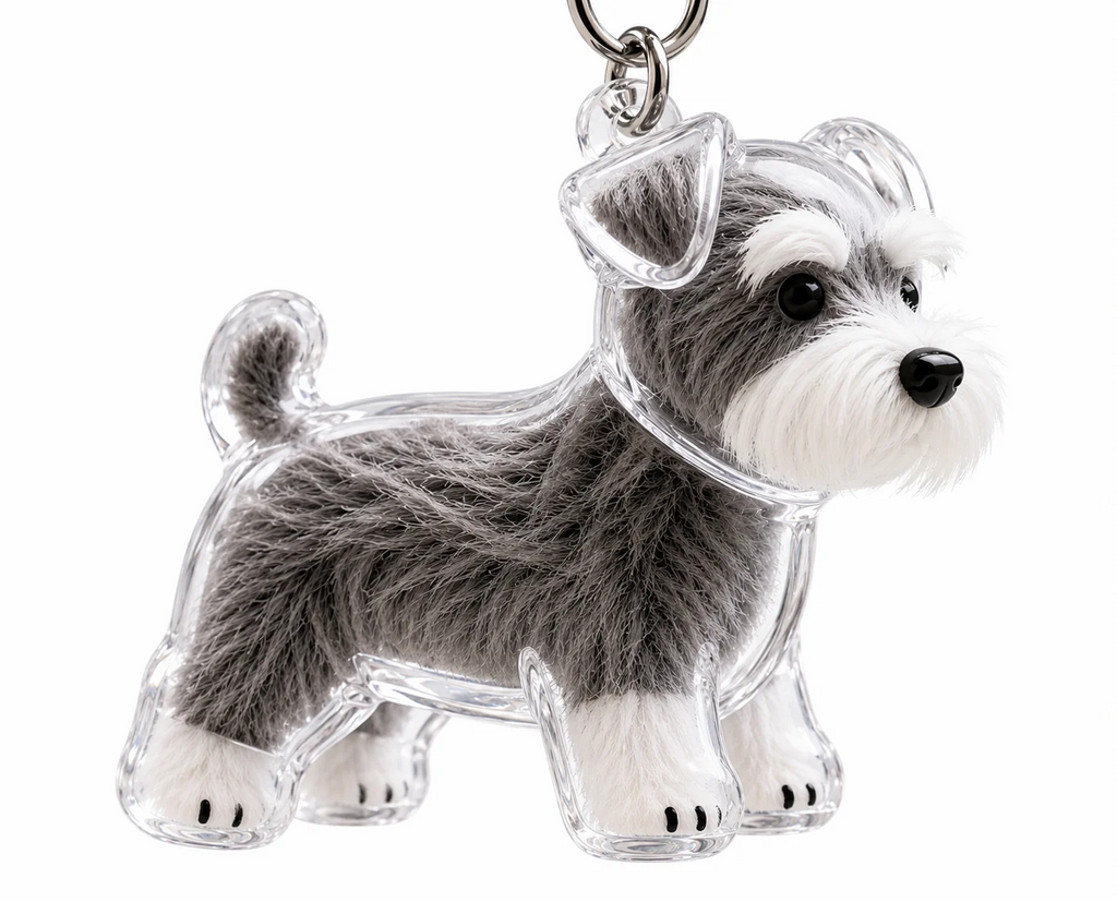 Llavero Recuerdo de Mascota – Guarda el Pelito de tu Perro para Siempre