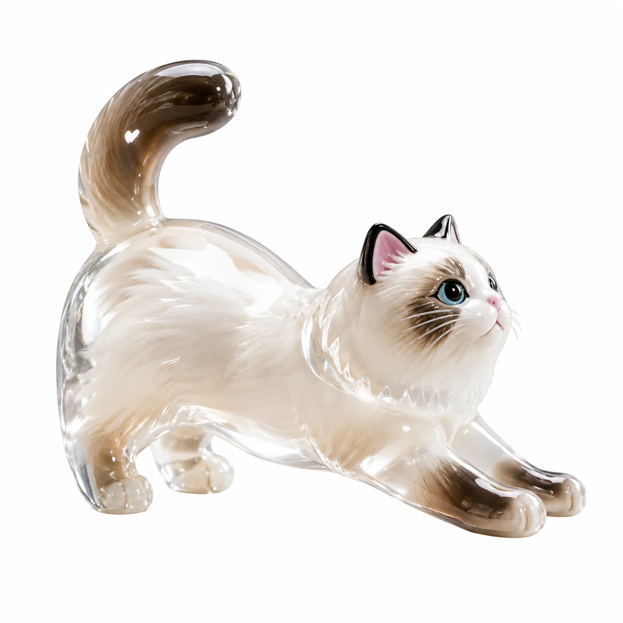 Llavero Recuerdo de Mascota – Guarda el Pelito de tu Gato para Siempre