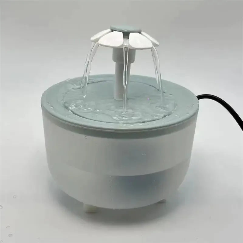 Fuente de Agua Eléctrica para Mascotas – Dispensador Silencioso con Filtro USB 1200ml