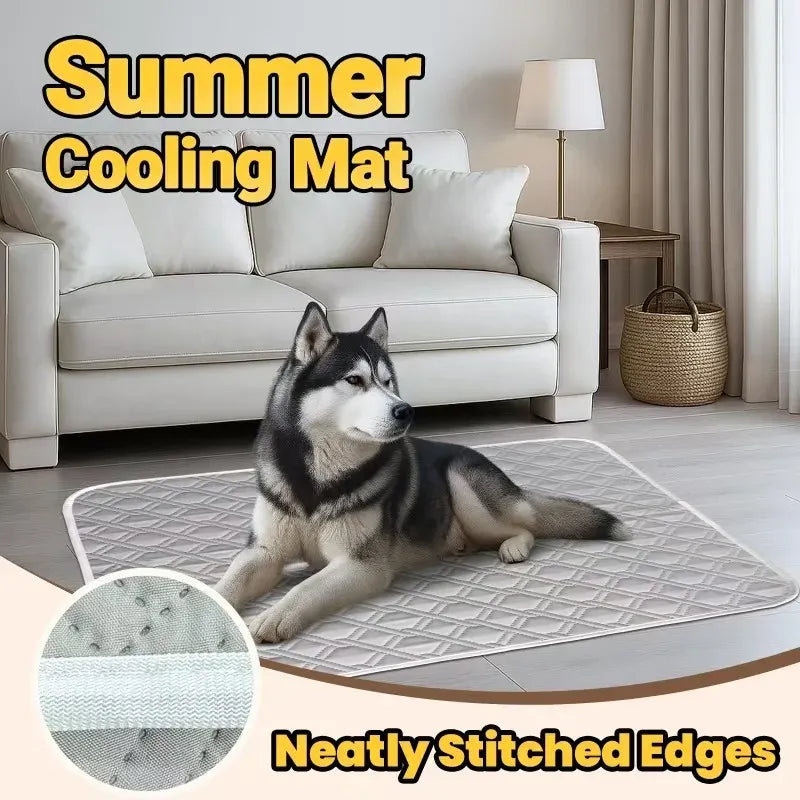 Tapete Refrescante para Perros y Gatos – Cama Fría para el Calor del Verano